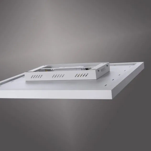LED Deckenleuchte mit Infarot Heizung eckig weiß Fernbedienung