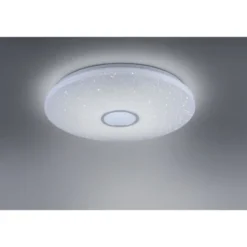 LED Deckenleuchte, Nachthimmel Optik, dimmbar, rund, Fernbedienung, modern