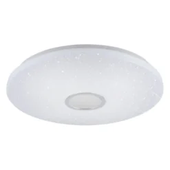 LED Deckenleuchte, Nachthimmel Optik, dimmbar, rund, Fernbedienung, modern
