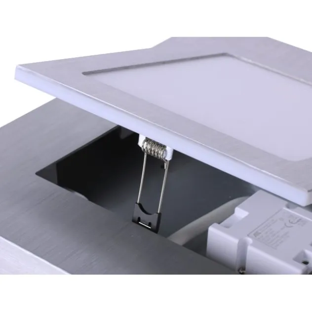 LED-Deckenleuchte passender Satellite bzw. Erweiterungspanel in aluminiumfarben