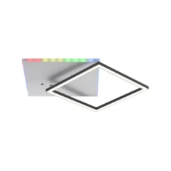 LED Deckenleuchte quadratisch aluminium CCT dimmbar Rainbow RGB
