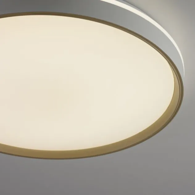 LED Deckenleuchte sandfarben, warmweiß - kaltweiß dimmbar