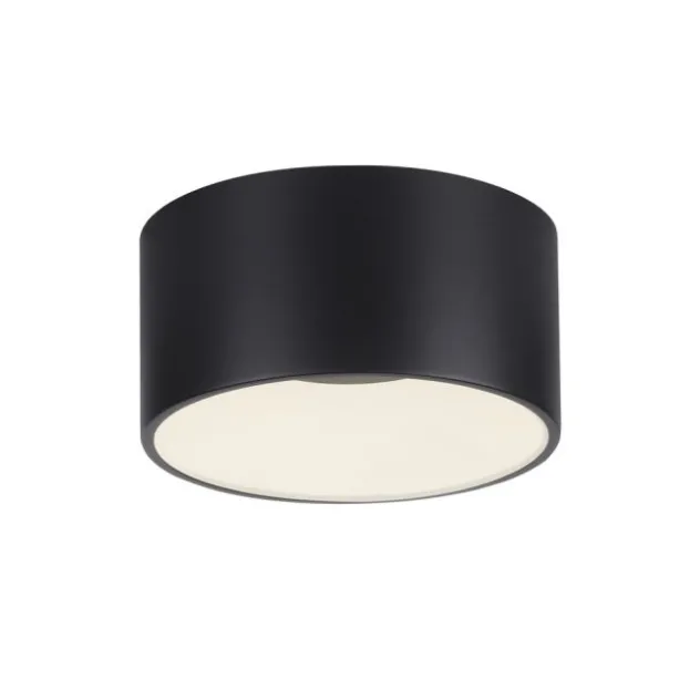 LED Deckenleuchte schwarz D=16cm dimmbar SymplyDim Spot