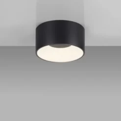LED Deckenleuchte schwarz D=16cm dimmbar SymplyDim Spot
