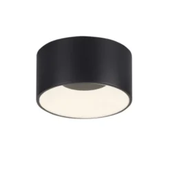 LED Deckenleuchte schwarz D=16cm dimmbar SymplyDim Spot