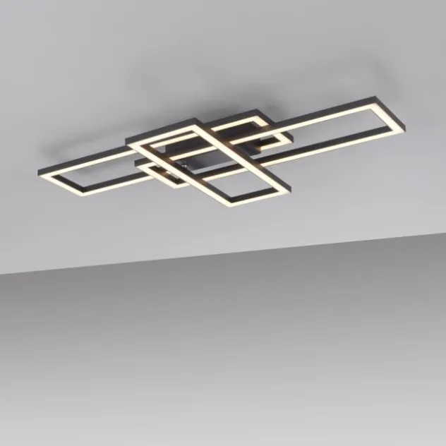 LED Deckenleuchte schwarz Switchmo 3-Stufen Dimmung Memoryfunktion