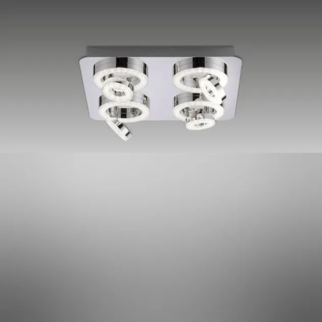 LED-Deckenleuchte, Smart-Home, Lichtfarbsteuerung, Farbwechsel, dimmbar