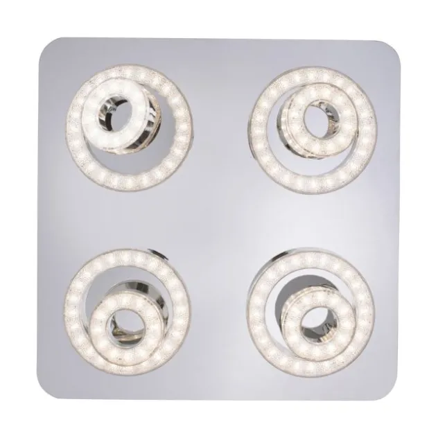 LED-Deckenleuchte, Smart-Home, Lichtfarbsteuerung, Farbwechsel, dimmbar