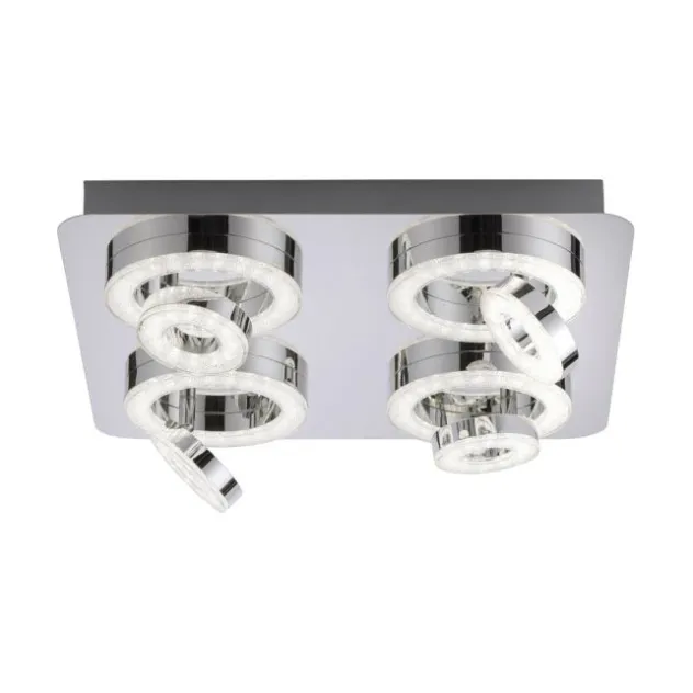 LED-Deckenleuchte, Smart-Home, Lichtfarbsteuerung, Farbwechsel, dimmbar