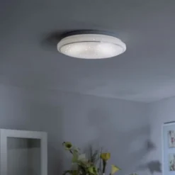 LED Deckenleuchte, Smart Home fähig, RGB+W, Fernbedienung, Sternenhimmeloptik