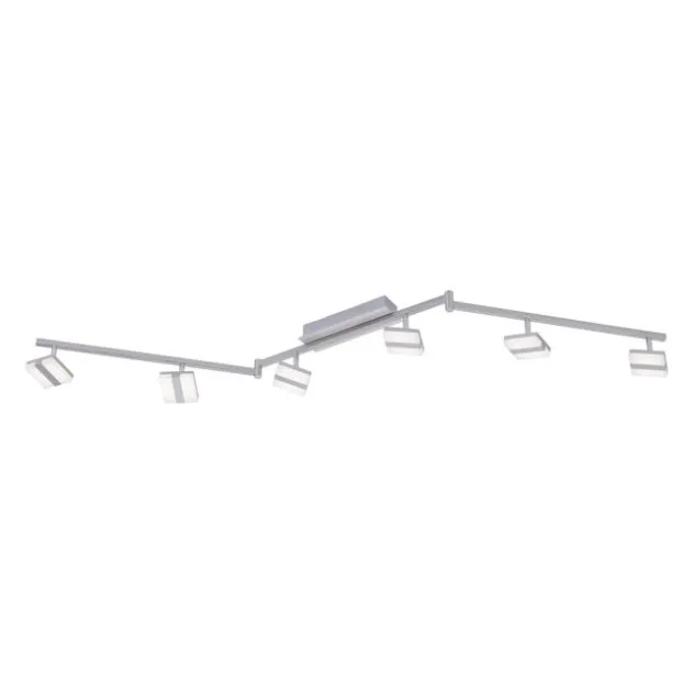 LED-Deckenleuchte, Smart Home, LOLAsmart, CCT, RGB, dimmbar, Fernbedienung, 6-flammig