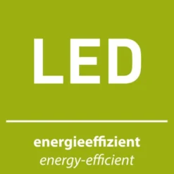 LED Deckenleuchte, stahlfarben, 3 Lichtringe, modern, rund, design