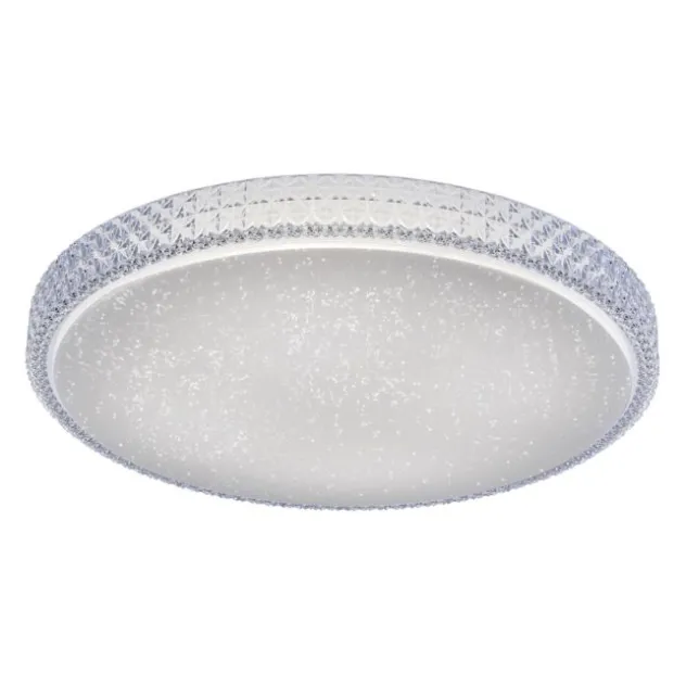 LED-Deckenleuchte, Sternenhimmeloptik, Ø 60mm, Lichtfarbsteuerung, dimmbar