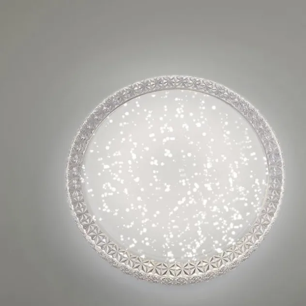 LED-Deckenleuchte, Sternenhimmeloptik, Ø 60mm, Lichtfarbsteuerung, dimmbar