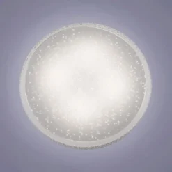 LED-Deckenleuchte, Sternenhimmeloptik, Ø 60mm, Lichtfarbsteuerung, dimmbar