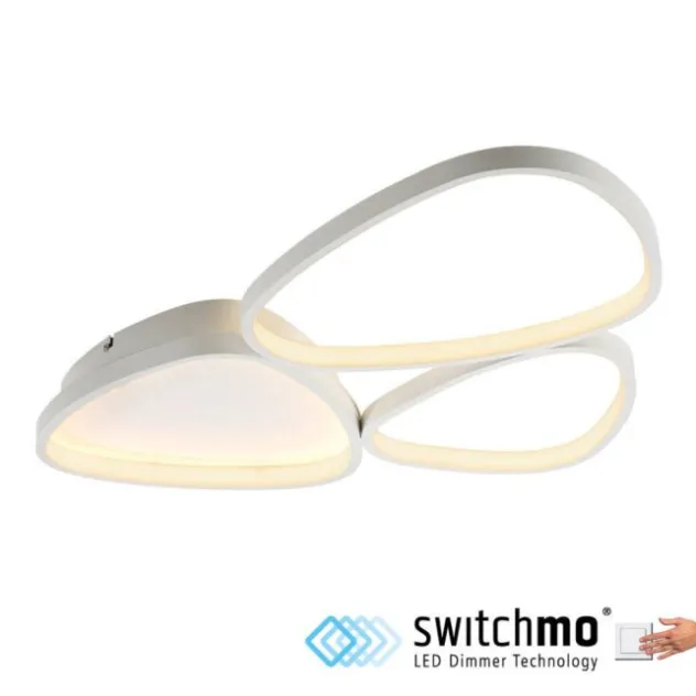 LED Deckenleuchte 3 Stufen Dimmer weiß Memoryfunktion Schlafzimmer