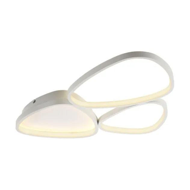 LED Deckenleuchte 3 Stufen Dimmer weiß Memoryfunktion Schlafzimmer