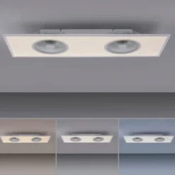 LED Deckenleuchte Ventilator weiß Fernbedienung dimmbar warmweiß kaltweiß