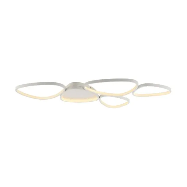 LED Deckenleuchte weiß dimmbar in 3 Stufen Memoryfunktion Wohnzimmer