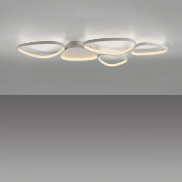 LED Deckenleuchte weiß dimmbar in 3 Stufen Memoryfunktion Wohnzimmer