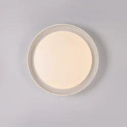 LED Deckenleuchte weiß dimmbar schlichtes zeitloses Design