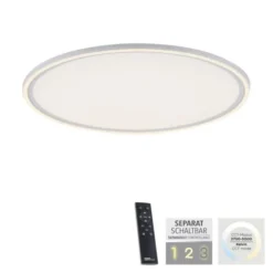 LED Deckenleuchte weiß Fernbedienung CCT Memoryfunktion