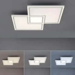 LED Deckenleuchte weiß Fernbedienung dimmbar CCT Farbsteuerung Memory