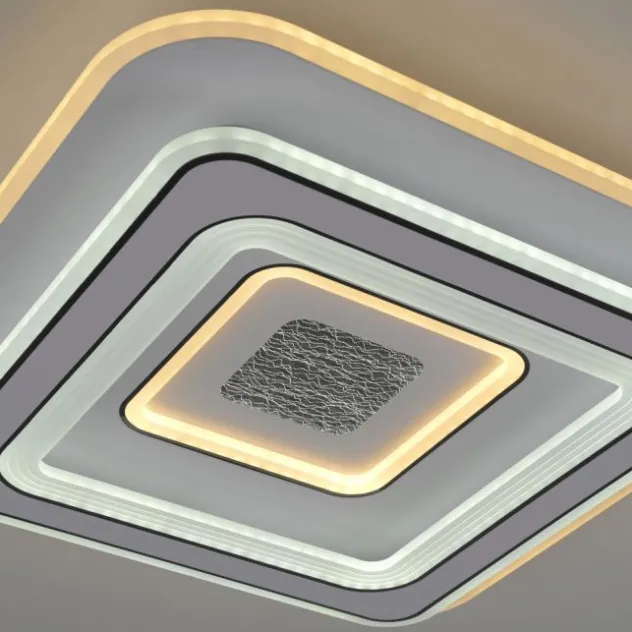 LED Deckenleuchte weiß Fernbedienung dmmbar Wohnraumbeleuchtung