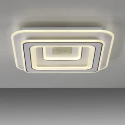 LED Deckenleuchte weiß Fernbedienung dmmbar Wohnraumbeleuchtung