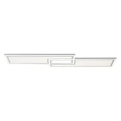 LED Deckenleuchte weiß flach 110x28 Fernbedienung dimmbar CCT Farbsteuerung