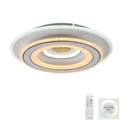 LED Deckenleuchte weiß Nachtlichtfunktion dimmbar Fernbedienung CCT