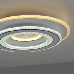 LED Deckenleuchte weiß Nachtlichtfunktion dimmbar Fernbedienung CCT