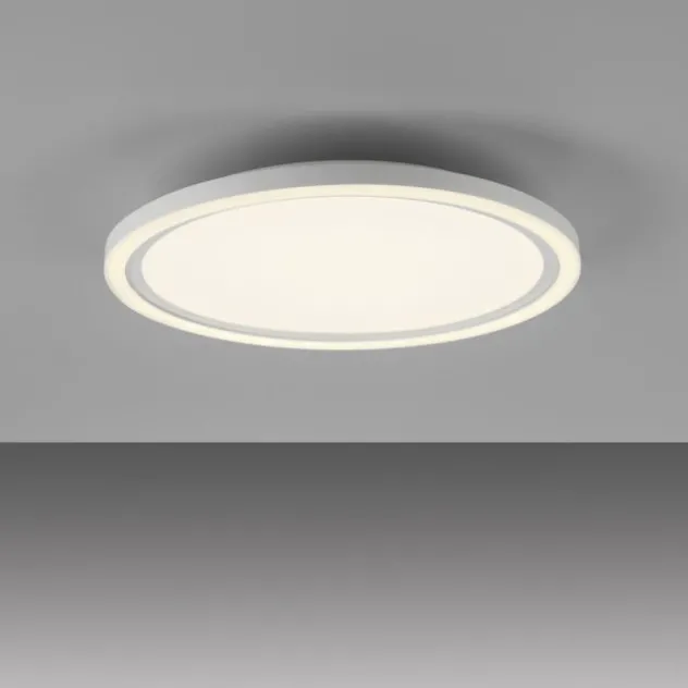 LED Deckenleuchte weiß rund Serienschalter warmweiß Memoryfunktion