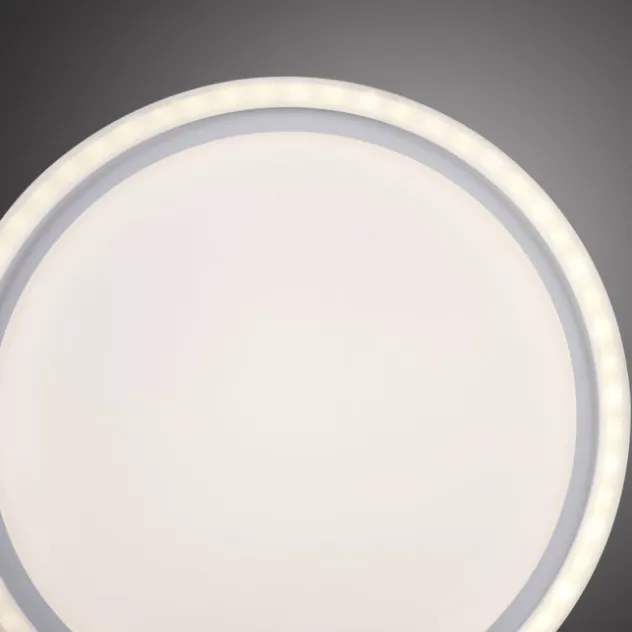 LED Deckenleuchte weiß rund Serienschalter warmweiß Memoryfunktion