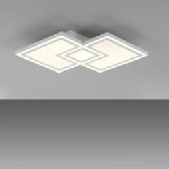 LED Deckenleuchte weiß Serienschalter warmweiß Licht Memoryfunktion