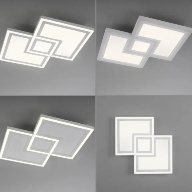 LED Deckenleuchte weiß Serienschalter warmweiß Licht Memoryfunktion