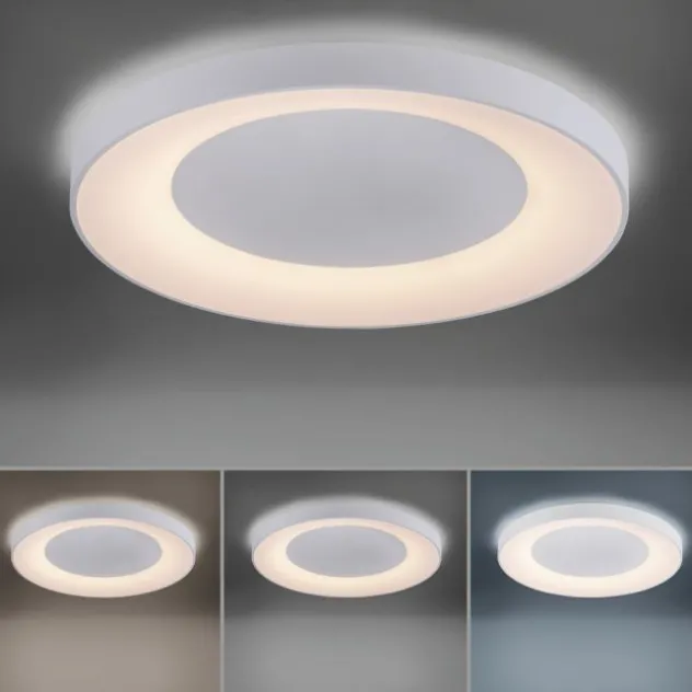 LED-Deckenleuchte, weiss, dimmbar, CCT-Farbmanagement, Memory Funktion