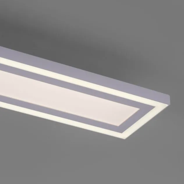 LED Deckenleuchte weiss 100x11,8cm CCT Farbmanagement dimmbar Fernbedienung