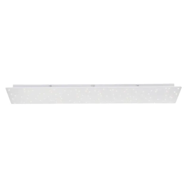 LED Deckenleuchte, weiß, Sternenhimmel-Optik, Farbtemperatursteuerung