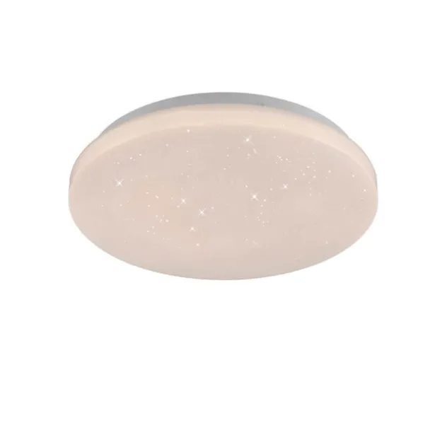 LED Deckenleuchte weiß Sternenhimmeloptik D=22 warmweiß 3000K