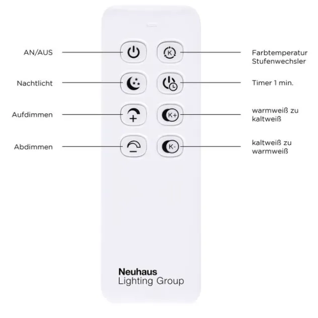 LED-Deckenleuchte, 75,5x56,2cm, CCT-Farbmanagement, Fernbedienung, Memory Funktion