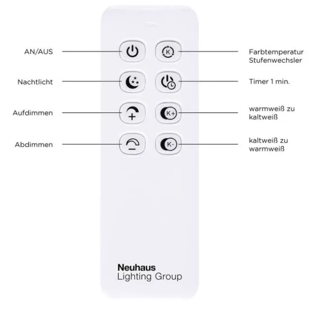 LED-Deckenleuchte, 50,4x42cm, Fernbedienung, dimmbar, Holzdekor,