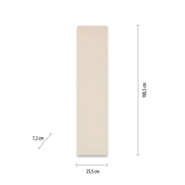 LED Deckenleuchte 100,5x25,5cm weiß rechteckig RGB+CCT dimmbar Panel