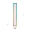 LED Deckenleuchte 100x18cm weiss flach Rainbow RGB Alleskönner