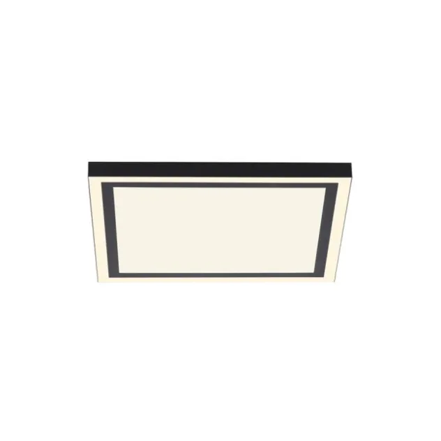 LED Deckenleuchte 30x30 schwarz dimmbar CCT steuerbar über App