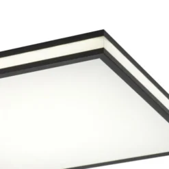 LED Deckenleuchte 45x45 schwarz quadratisch RGB Dreamcolor dimmbar Panel