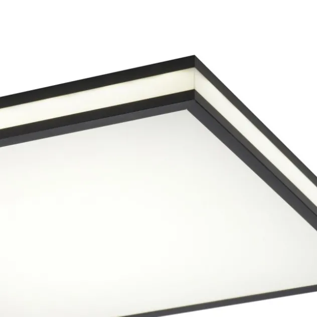 LED Deckenleuchte 45x45 schwarz quadratisch RGB Dreamcolor dimmbar Panel