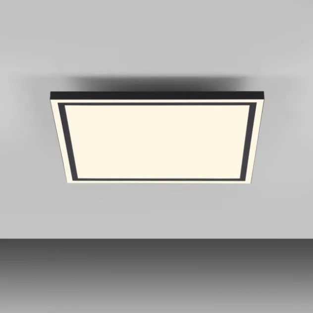 LED Deckenleuchte 45x45 schwarz steuerbar über App dimmbar