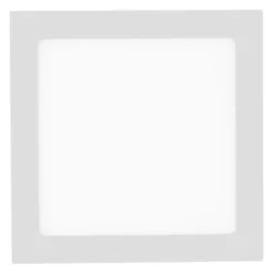 LED-Einbauleuchte in weiß und quadratisch inkl. Dimmfunktion leuchtet blendfrei