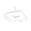 LED Panel, Cut-Out Design, 45x45 cm, RGBW, Fernbedienung
